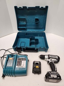 lot 158 image: Excellent Working MAKITA Model BDF452 wCase 2 Batteries & Charger