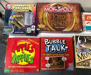 lot 188 image: Lot of Complete Board Games 