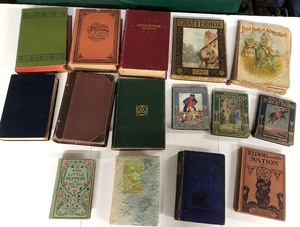 lot 193 image: Estate Lot of Antique Hardcover Books