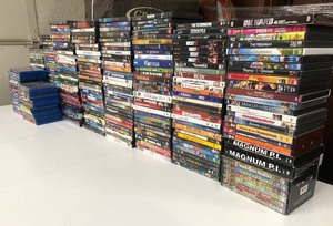 lot 199 image: MASSIVE Lot of DVDs & Blu-Ray Movies