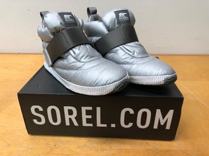 lot 241 image: Brand New SOREL Out & About Puffy Shoes - Ladies Size 9.5