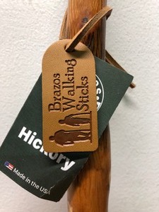 lot 276 image: Brand New Brazos Hickory Walking Stick #1