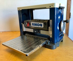 lot 313 image: Working RIKON 13 Thickness Planer