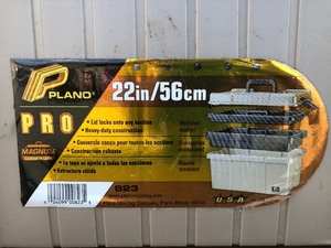lot 370 image: PLANO Pro Tackle or Tool Box wAssorted Tools and Supplies