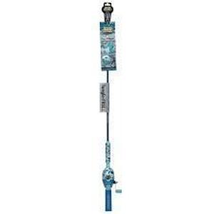 lot 33 image: Kid Casters No Tangle Fishing Combo - Blue-Missing Lures-Needs to be Restrung