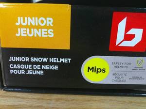 lot 63 image: Bolle Youth Snow Helmet with MIPS Brain Protection-White