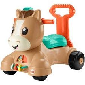 lot 70 image: Fisher-Price Walk Bounce & Ride Pony-Missing Screws