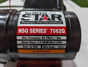 lot 109 image: North Star Pressure Pump - NSQ 7062Q - 60 psi4.1bar - 7 gpm