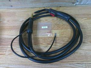 lot 105 image: MIG Welding Gun Torch 80Amp 10 Replacement for Lincoln Magnum 100L K530-5 with Mig Welding Contact Tips