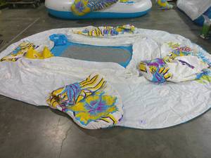 lot 157 image: Large- Medium Inflatables w Slow Leaks