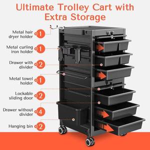 lot 14 image: Tasalon Beauty Salon Cart