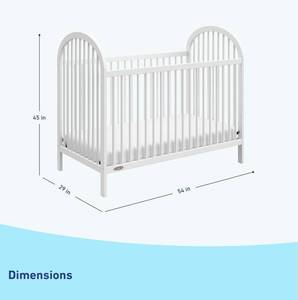 lot 15 image: Graco Olivia 3-in-1 Convertible Crib