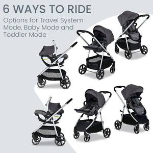 lot 16 image: Britax Willow Grove SC Baby Travel System
