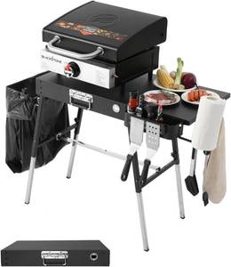 lot 24 image: Gangshelo Portable Outdoor Grill Stand