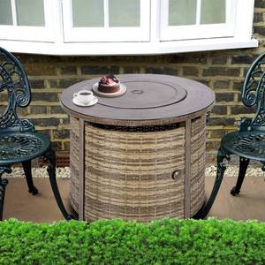 lot 26 image: OutVue 32 Round Propane Fire Pit Table
