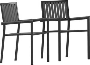 lot 27 image: Taylor & Logan Henson Set of 2 IndoorOutdoor Stacking Club Chairs