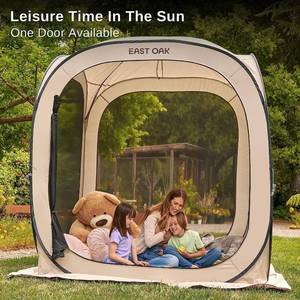 lot 28 image: East Oak 6 X 6 Screen House Tent Pop-Up