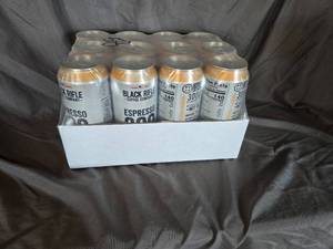 lot 58 image: 12 Pack of Black Rifle coffee caramel vanilla 15 oz Cans - Best By April 52024