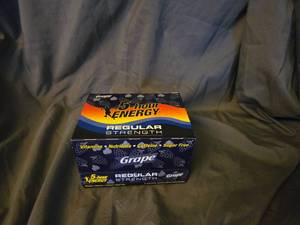 lot 78 image: 12 pack of 5 hour energy regular strength grape 1.93 oz - EXP 1125
