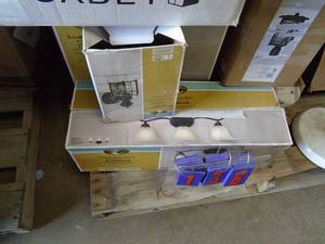 Pallet of light fixtures. As shown.