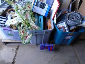Group of decorative items. As shown.