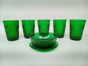 lot 53 image: Vintage ANCHOR HOCKING Glass Collection