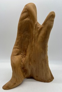 lot 122 image: Vintage Mid Century Cypress Knee Wood Art Sculpture #1