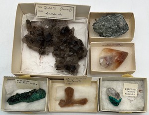 lot 126 image: Rock On  Assorted Natural Stones including Quartz, Dioptase and More