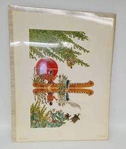 lot 185A image: PAUL GOBLE Native-Themed Print
