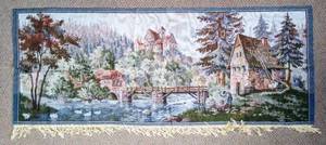 lot 207 image: Vintage Germanic Tapestry