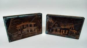 lot 224 image: Antique Pair of Copper Printers Blocks