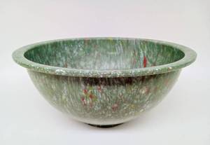 lot 259 image: Large Vintage TEXAS WARE Confetti Melmac Mixing Bowl