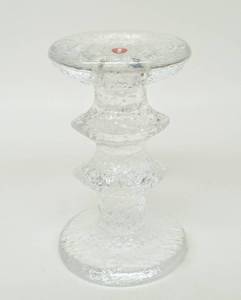 lot 266 image: Vintage IIATALA Crystal Candlestick