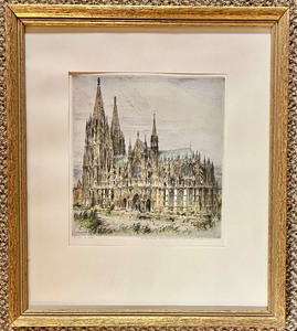lot 293 image: Cologne Cathedral Signed Print