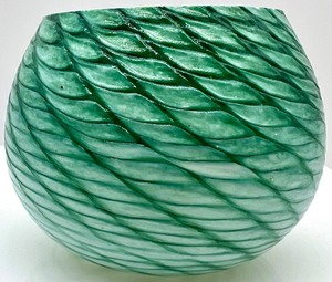 lot 305 image: Stunning Vintage DALE TIFFANY FAVRILE COLLECTION CH90 NIB Candle holder with Candle