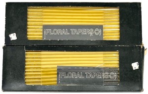 lot 310 image: 3 Boxes of Vintage Tapered Candles