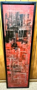 lot 320 image: Framed Artist Signed Artwork By CHARLES W.JULIEN HARVEST OF WAR III