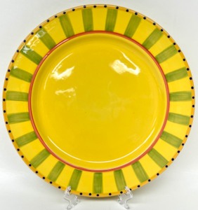 lot 330 image: 6 PFALTZGRAFF China Plates THE SECRETS OF PISTOULET by JANA KOPLEN