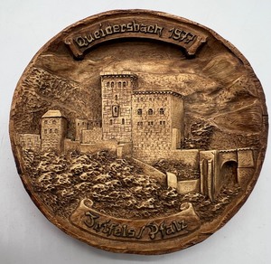 lot 75 image: Collection of Vintage Hand-Carved German Wooden Plates