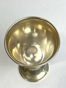 Vintage S. Kirk & Son Sterling Silver 6.75 Wine Goblet (164 grams)