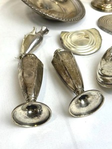 Vintage Scrap Sterling Silver Lot (358 grams with one piece having a weighted base)