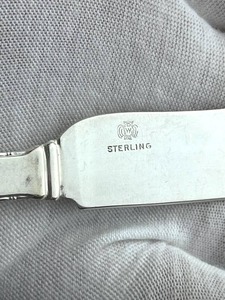 Seven Vintage Weidlich Bros. Sterling Silver Butter Knives (182 grams)