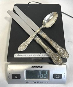 International Sterling Silver Flatware (162 grams)