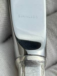 Eight Vintage Sterling Silver Handle Knives (586 grams)