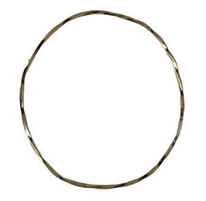 Daniel Rine 14K Yellow Gold Slim Bangle Bracelet (1.3 grams) with 2.5 inside width