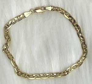 10K Gold OTC Italy 7.25-inch Mariner Link Bracelet (4.6 grams)