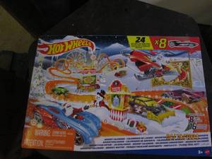 hot wheels advent calendar...