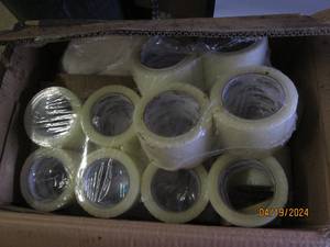 13 rolls of tape and more...