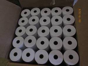 case of cash register paper...