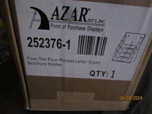 4 tier pocket size brochure holder